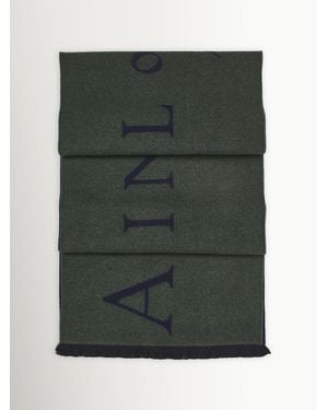 Aspinal of London Merino Scarf - Green