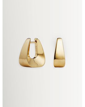 Otiumberg Vermeil Delta Hoops - Natural