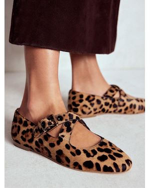 Boden Cross Strap Mary Jane Shoes - Black