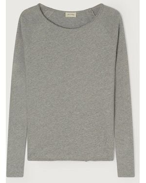 American Vintage American Vintage Light Sonoma Long Sleeved Sweater - Gray