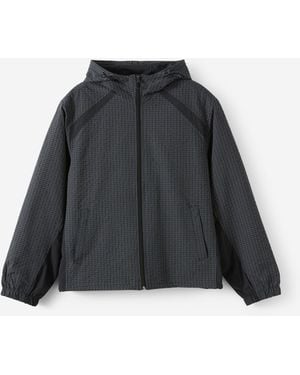 Cotton On Hooded Spray Jacket - Black
