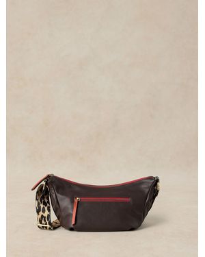 White Stuff Meadow Leather Cross-Body Bag - Natural
