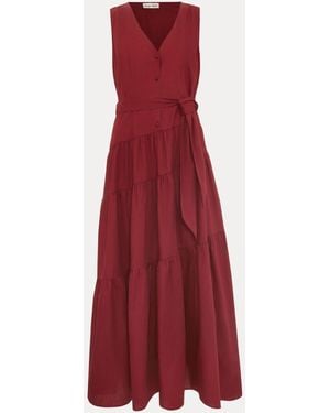 Phase Eight Clarissa Midi Dress - Red