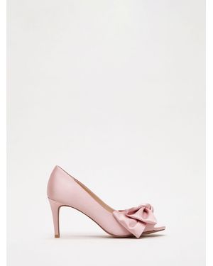 Phase Eight Satin Court Shoes - Pink