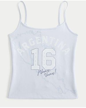 Hollister Argentina World Cup Camisole - White
