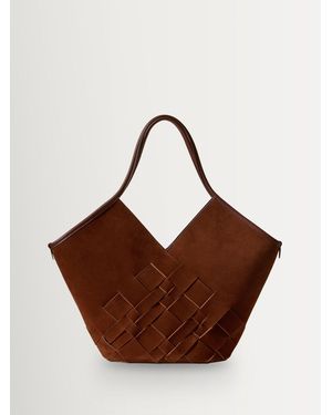 Hebe Studio Auburn Coloma Leather Bag - Brown