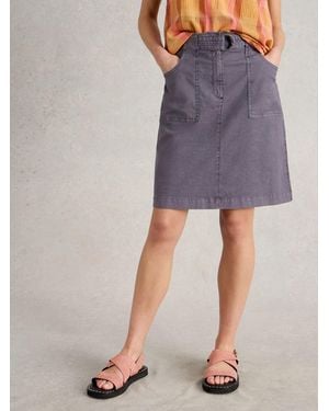 White Stuff Stuff Teakie Skirt - Grau