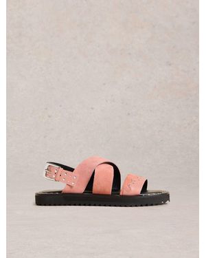 White Stuff Stuff Dolly Western Sandals - Pink