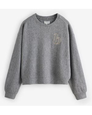 Ted Baker Knit Look Lounge Top - Grey
