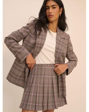 Nobody's Child Nobodys Child Mini Wrap Kilt Skirt - Brown