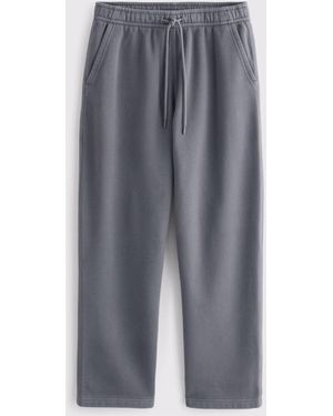 Abercrombie & Fitch Essential Straight Open-Hem Joggers - Grey
