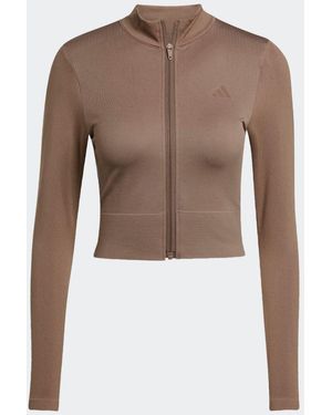 adidas We Knit Jacket - Brown