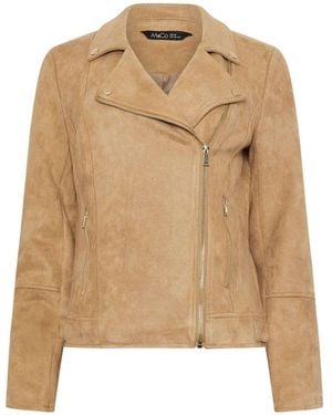 M Com Biker Jacket - Natural