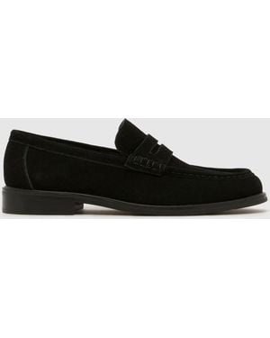 schuh Raymon Suede Loafers - White