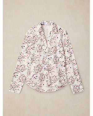White Stuff Annie Jersey Shirt - Natural