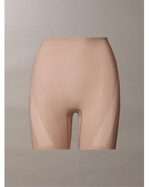 Calvin Klein Sculpted Shapewear Shorts - Natural