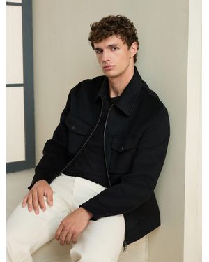 Next N. Premium Smart Jacket With Wool - Black
