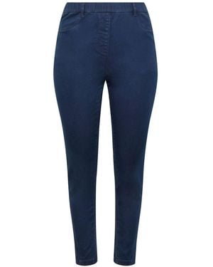 Evans Skinny Jeggings - Blue