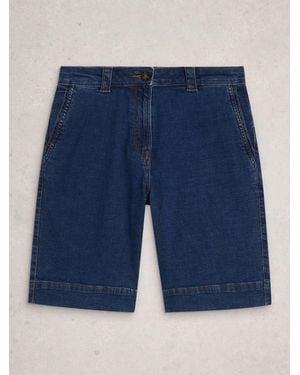 White Stuff Heidi Denim Shorts - Blue