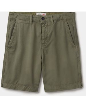 aubi Stamford Chino Shorts - Green