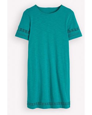 Boden Hattie Jersey T-Shirt Dress - Green