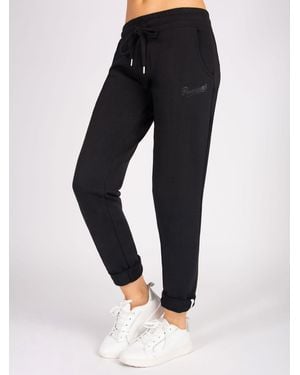 Pineapple Straight Fit Roll Hem Sweatpants - Blue