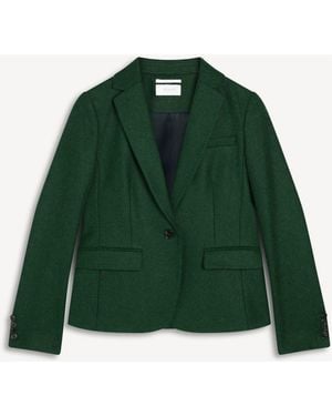 Hobbs Petite Blake Wool Jacket - Green