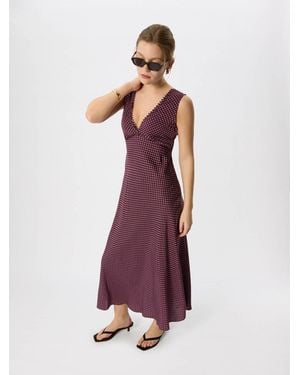white christmas dresses Whistles Desert Zebra Print Midi Dress main image 1