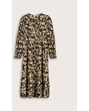 Baukjen Cleo Printed Midi Dress - White