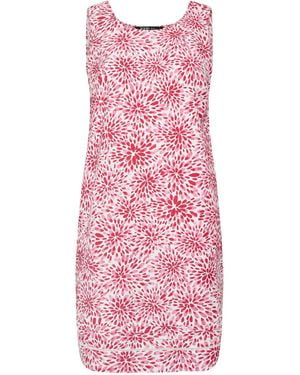 Yours Curve Floral Print Mini Dress - Pink