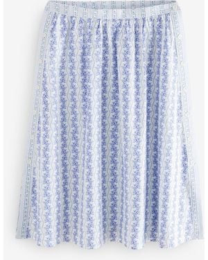 Cath Kidston Pleated Skirt - Blue