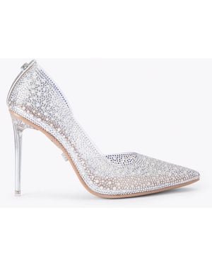 Carvela Kurt Geiger Positano Vinyl Sandals - White