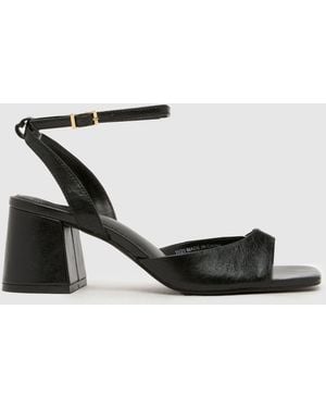 schuh South Block Heel Sandal - White