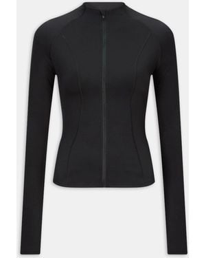 Tala Dayflex Zip Front Running Jacket - Black