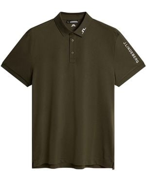 J.Lindeberg J. Lindeberg J. Lindeberg Golf Tour Tech Polo Shirt - Green