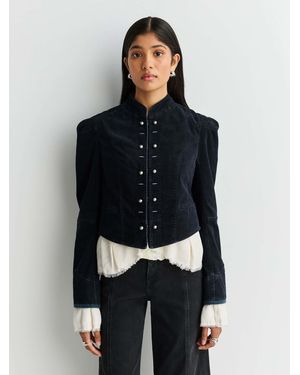 Free People Cloud Nine Blazer - Blue