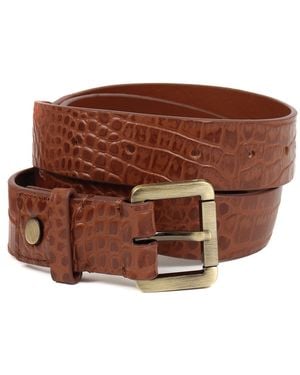 Jones Bootmaker Leather Belt - Brown
