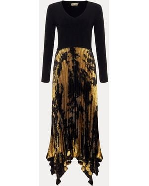 Phase Eight Jenifer Print Dress - Black