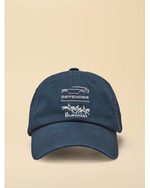 Joules Official Burghley Embroidered Cap - Blue