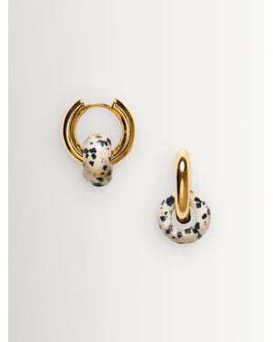 Anni Lu Glazed Donut Hoops - Brown