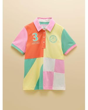 Joules Beaufort Embroidered Short Sleeve Polo Shirt - Multicolor