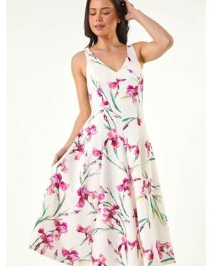 Designer Petite Fit And Flare Dresses for Women - Up to 54% off | Lyst