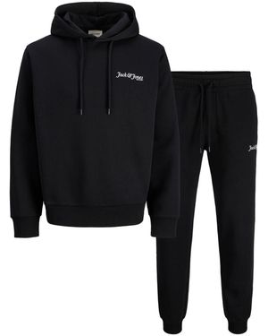Jack & Jones Hoodie And Joggers Co-Ord Set - Black