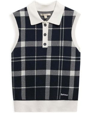 Barbour Allerdale Knitted Vest - Blue