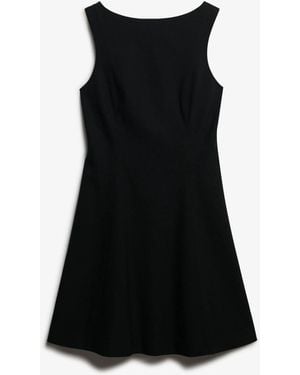 Superdry Scoop Back Mini Dress - Black