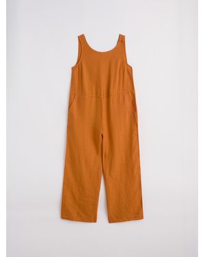 Seasalt Cornwall Salt Air Jumpsuit - Orange