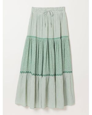 FatFace Fatface Jayla Maxi Skirt - Green