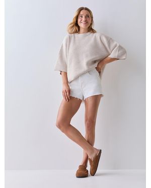 Levi's 501 Original Cotton Rich Shorts - Weiß