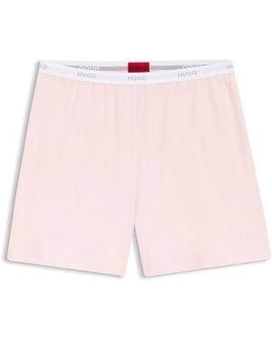 HUGO Logo Shorts - Pink