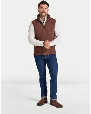 Raging Bull Fleece Gilet - Blue